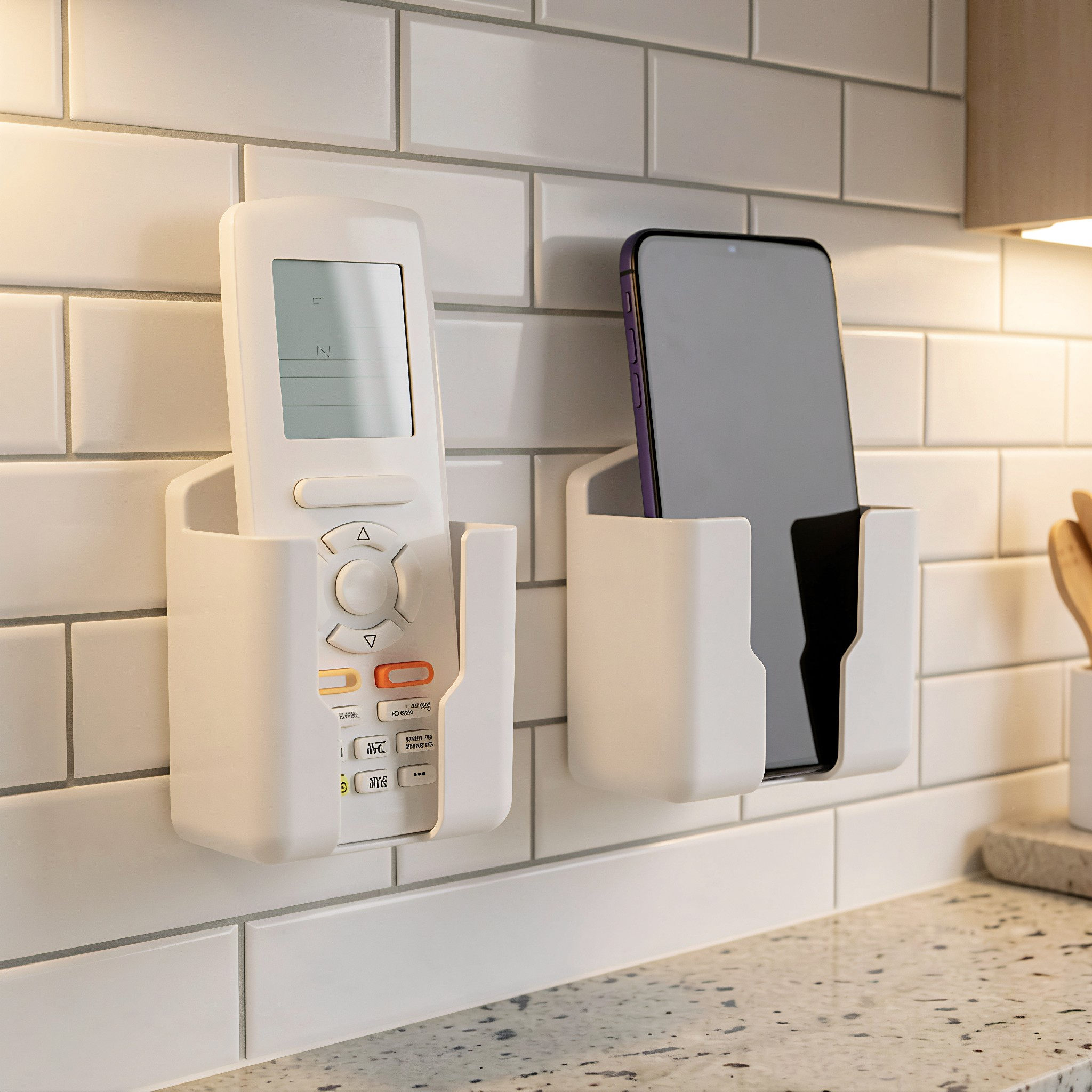 Food Storage Room - 1Pcs Round Edge Wall Mounted Phone