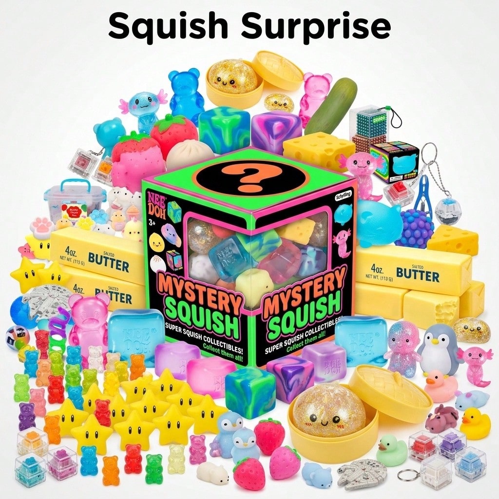 Food Storage Heat - Surprise Box-Slow Rise Squishy Toys,Food&Ocean Themed