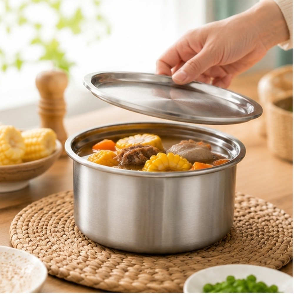 Food Storage Heat - 304 Stainless Steel Ramekin with Lid