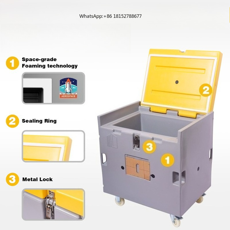 Food Storage Boxes - Food Grade Material Dry Ice Storage