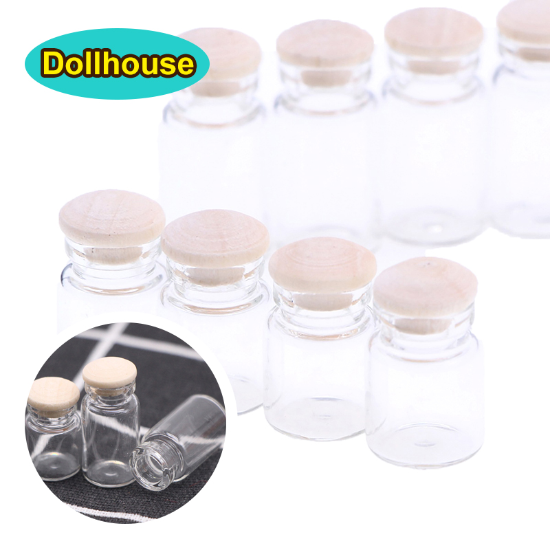 Food Storage Usa - 4Pcs 1:12 Dollhouse Miniature Glass Jars