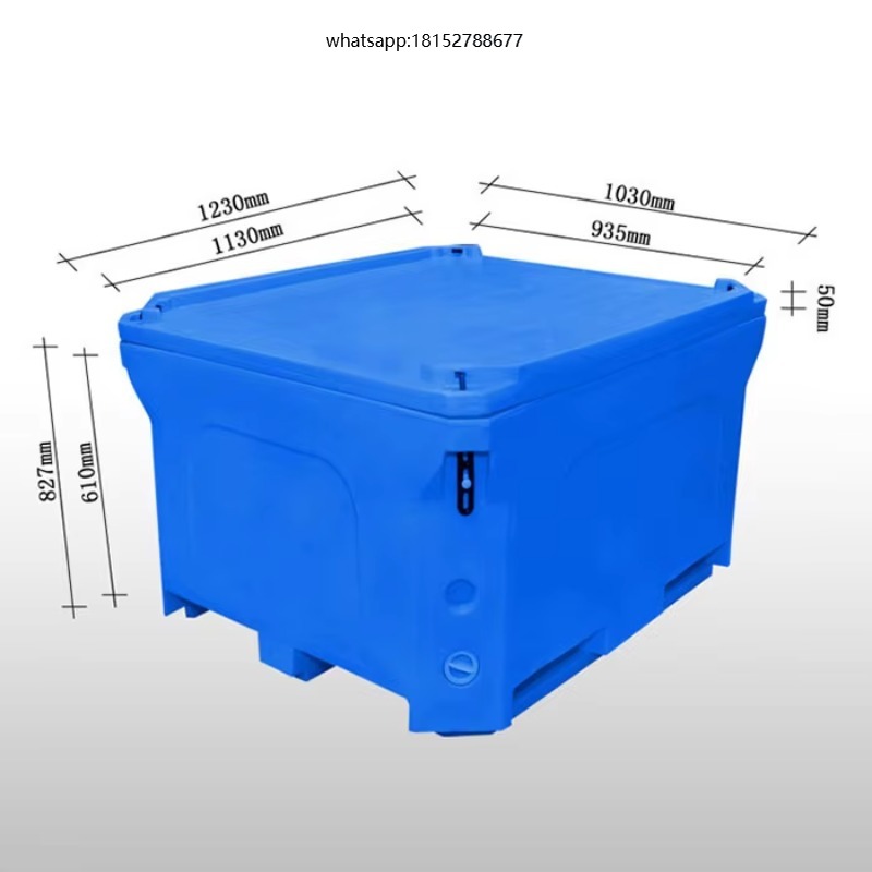 Food Storage Boxes - 660L Insulated Rotomolded Plastic Box for