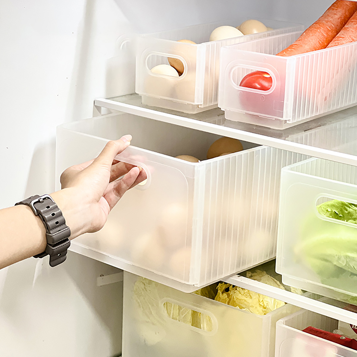 WORTHBUY Plastic Folding Fridg - Food Storage Without Plastic recension och pris