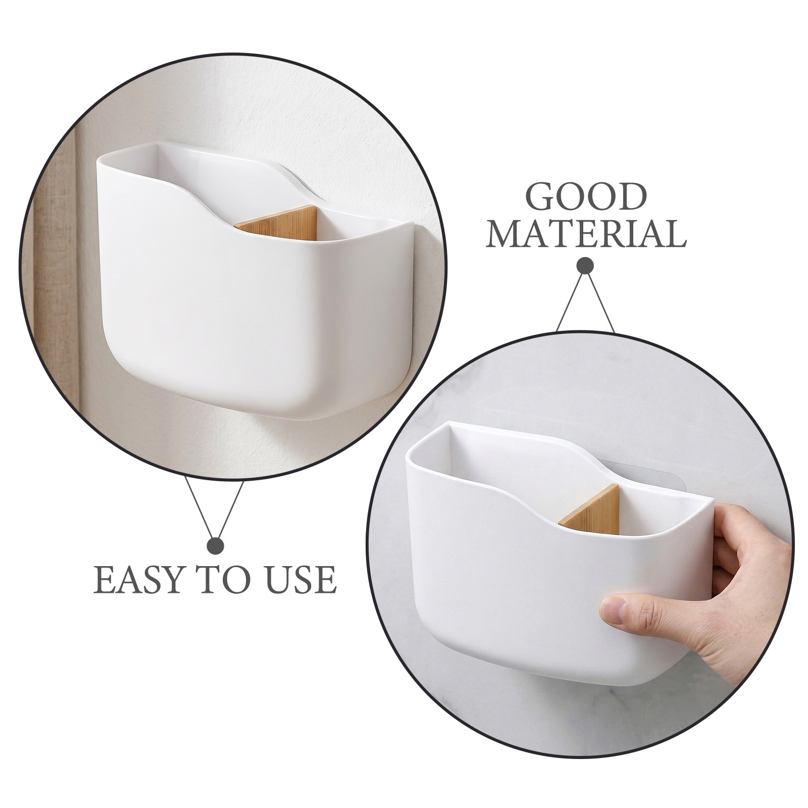 3Pcs Remote Control Holder Wal - Food Storage Boxes recension och pris