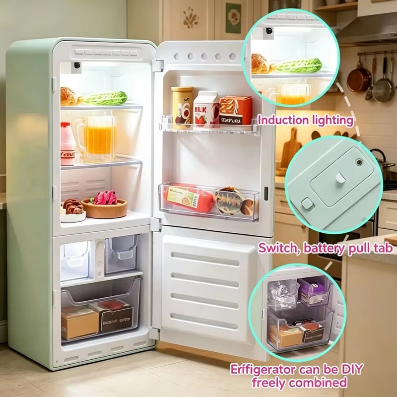 4-Color Mini Fridge Blind Box  - Food Storage Table recension och pris