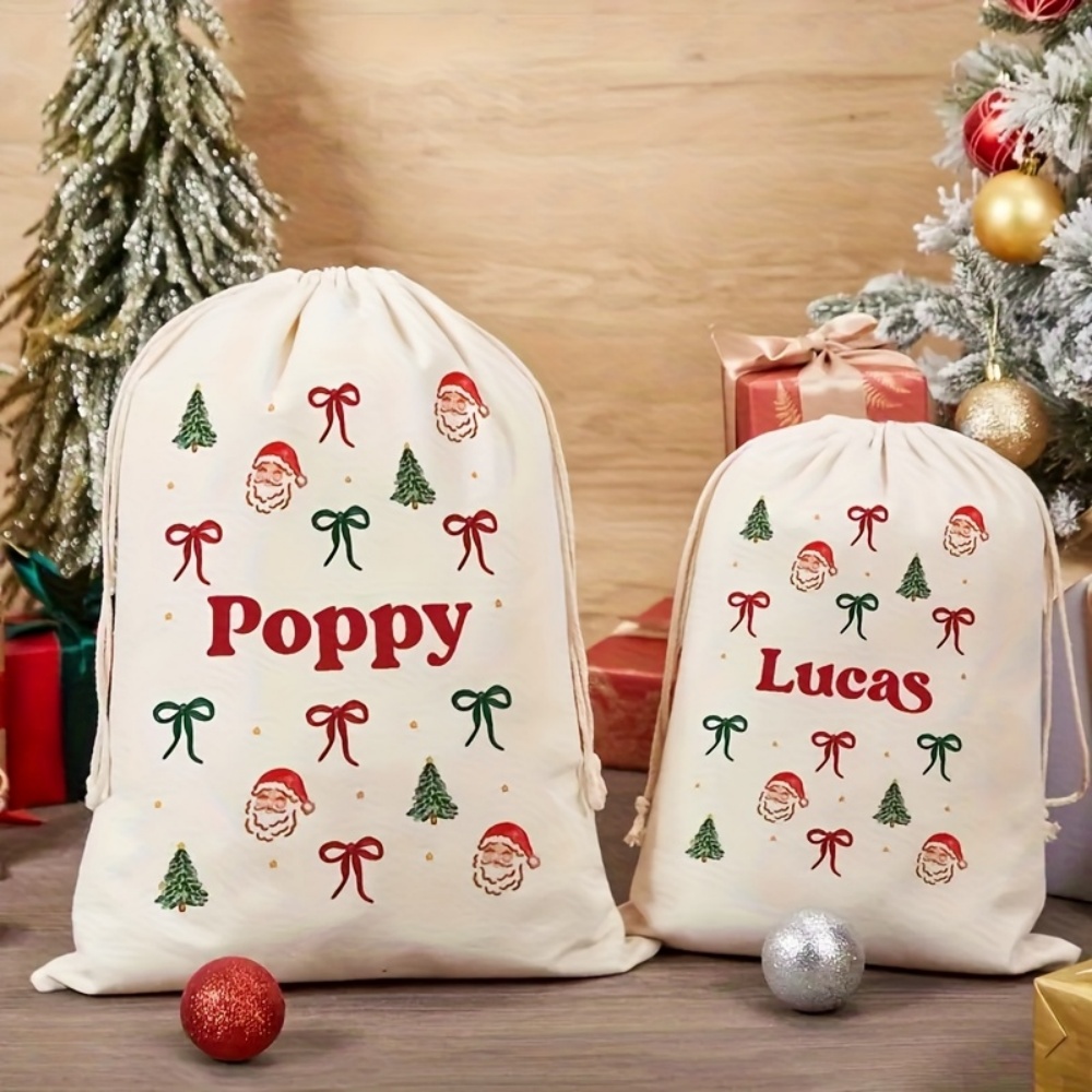 Personalised Simple Santa & Ch - Food Storage Of Plants recension och pris