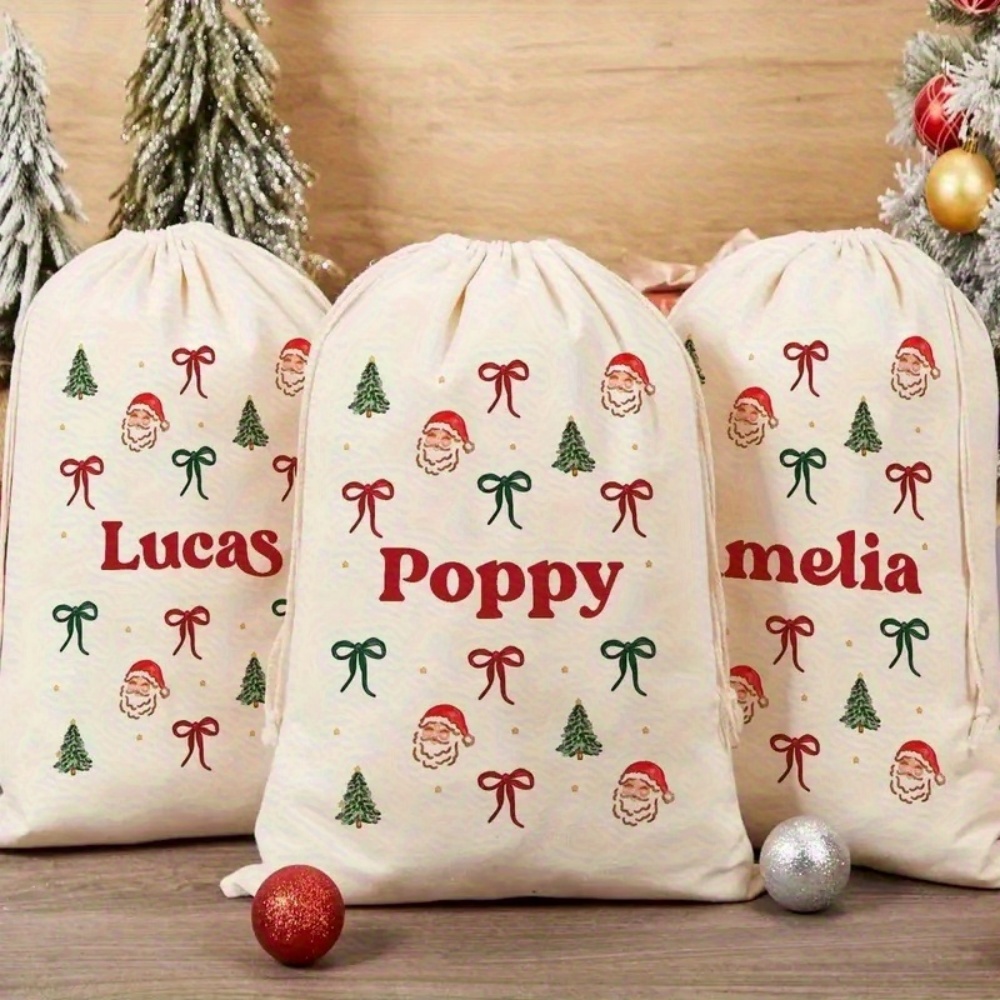 Personalised Simple Santa & Ch - Food Storage Of Plants recension och pris