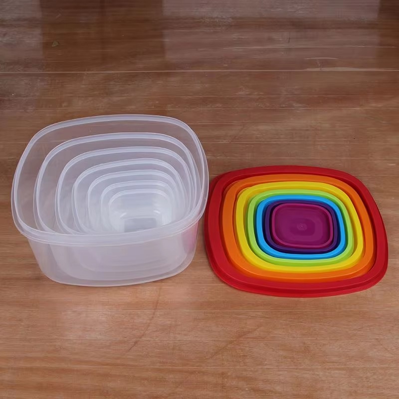 Rainbow 7pcs Food Container Pl - Food Storage Usa recension och pris