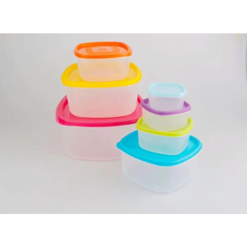 Rainbow 7pcs Food Container Pl - Food Storage Usa recension och pris