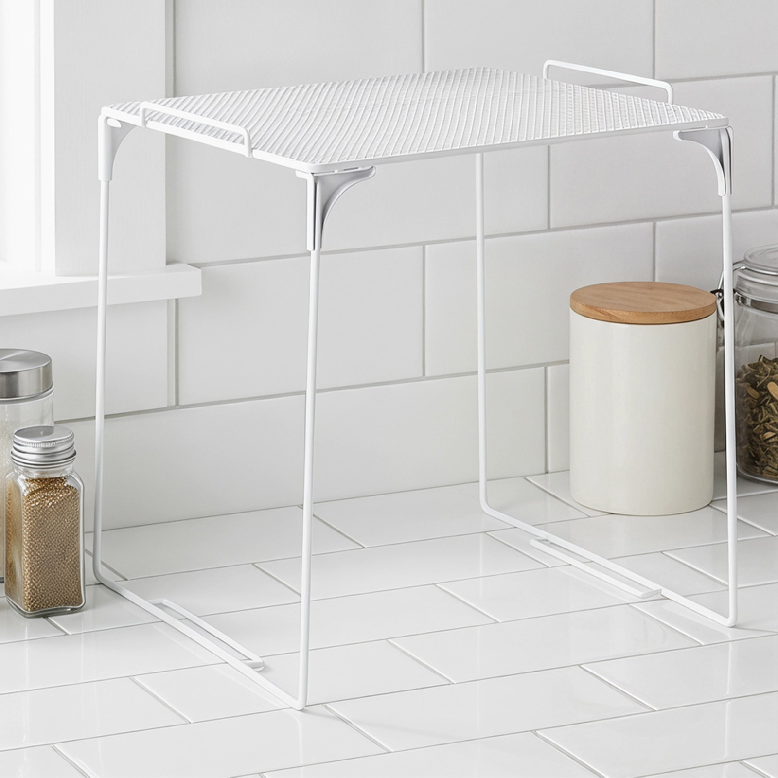 2 Pcs Stackable Storage Rack L - Food Storage Locker recension och pris