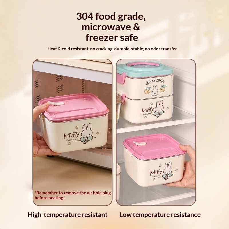 Miffy Insulated Portable Bento - Food Storage Room recension och pris