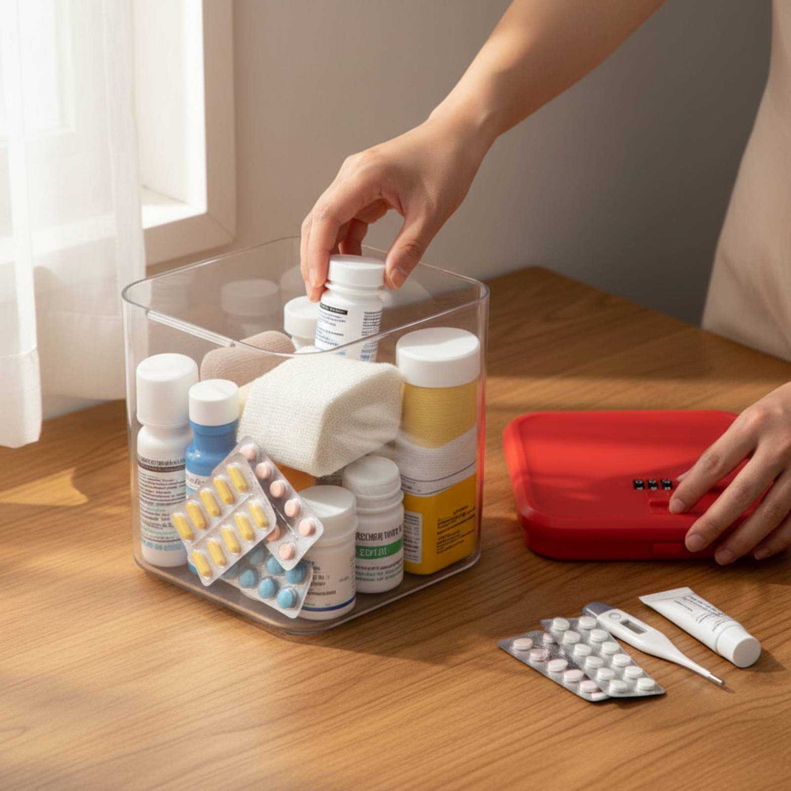 Clear Lockable Box Versatile L - Food Storage Usa recension och pris