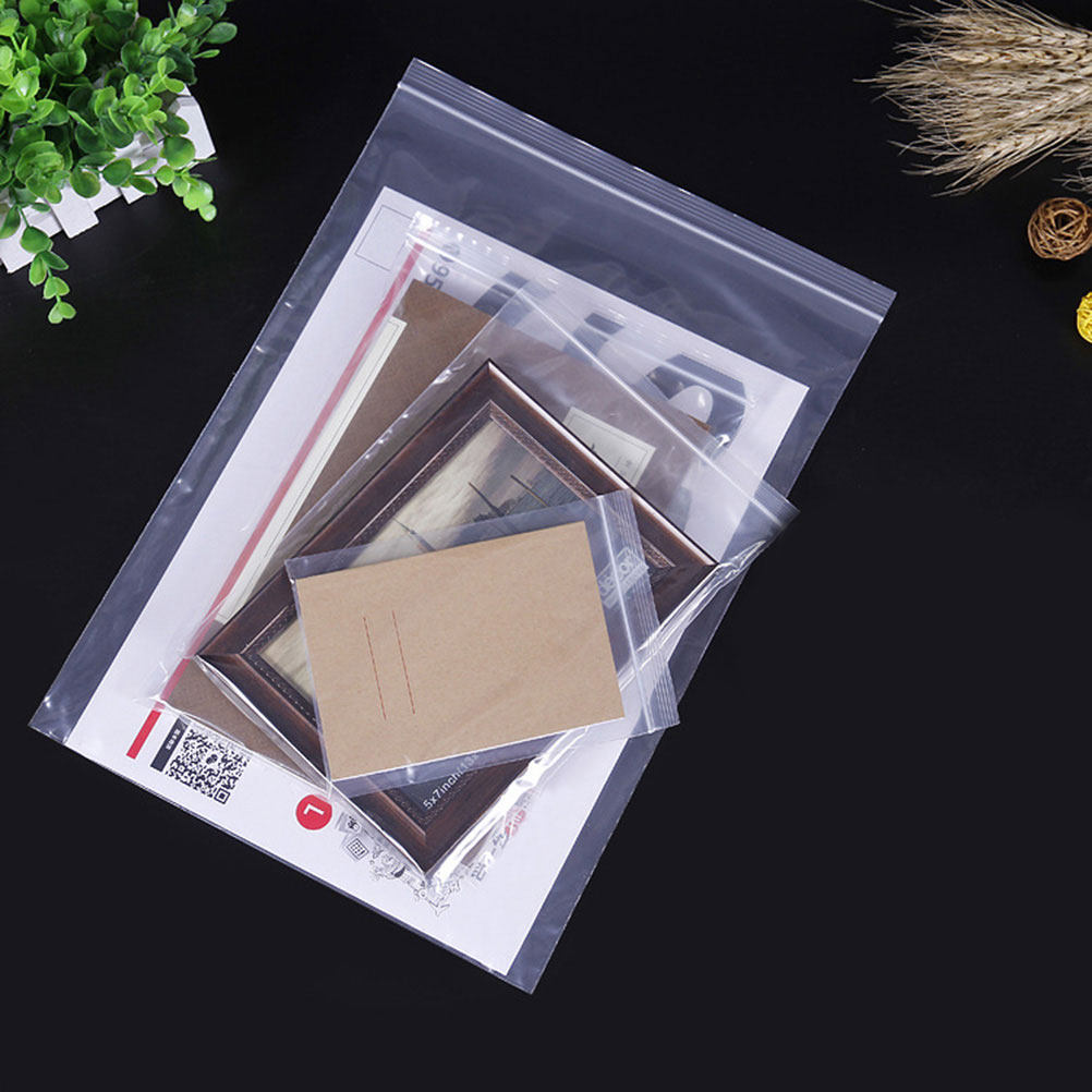100pcs 6X8Cm Thick Clear Reclo - Food Storage Usa recension och pris