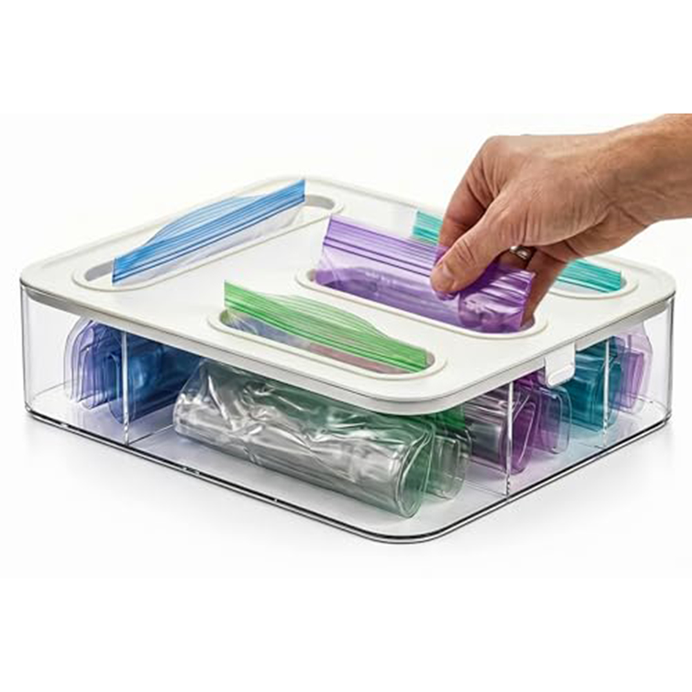 Plastic 4 in 1 Food Bag Storag - Food Storage 4 Quart recension och pris