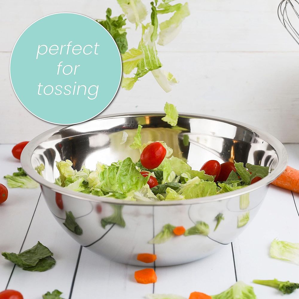 5-Piece Mixing Bowls Set, Meal - Food Storage 4 Quart recension och pris