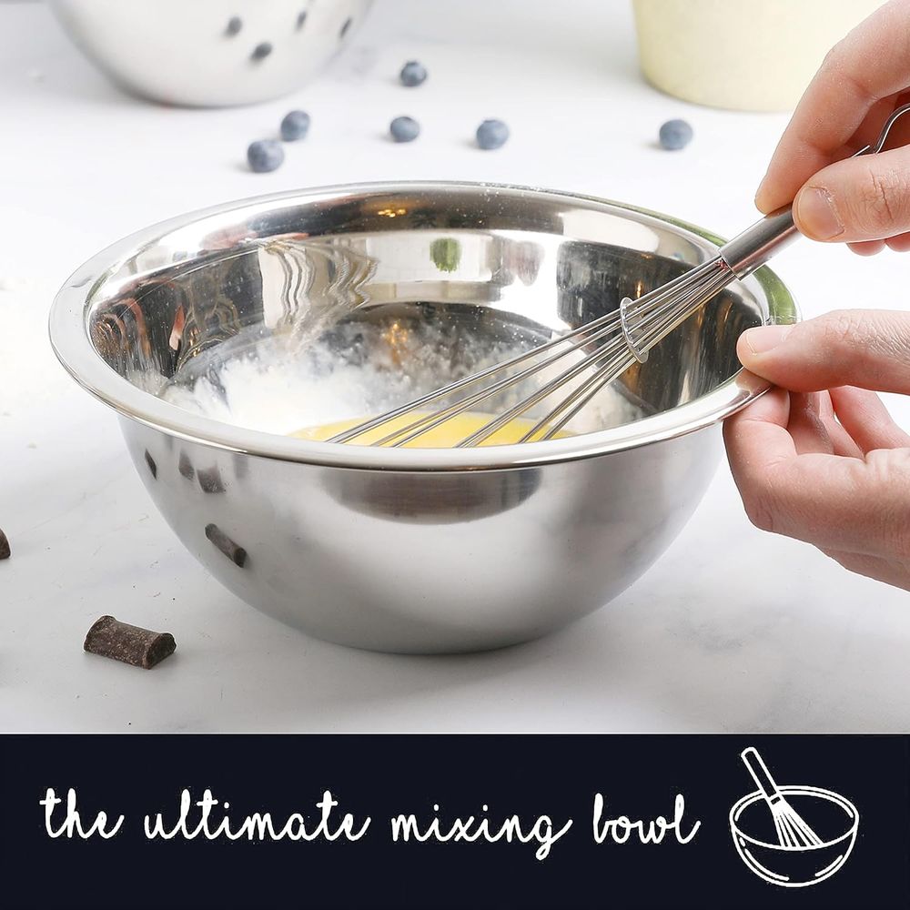 5-Piece Mixing Bowls Set, Meal - Food Storage 4 Quart recension och pris