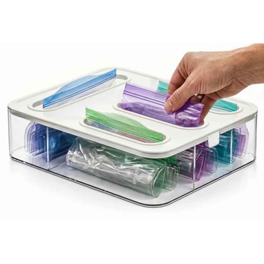 Food Storage Bag Organizer - 4 - Food Storage 4 Quart recension och pris