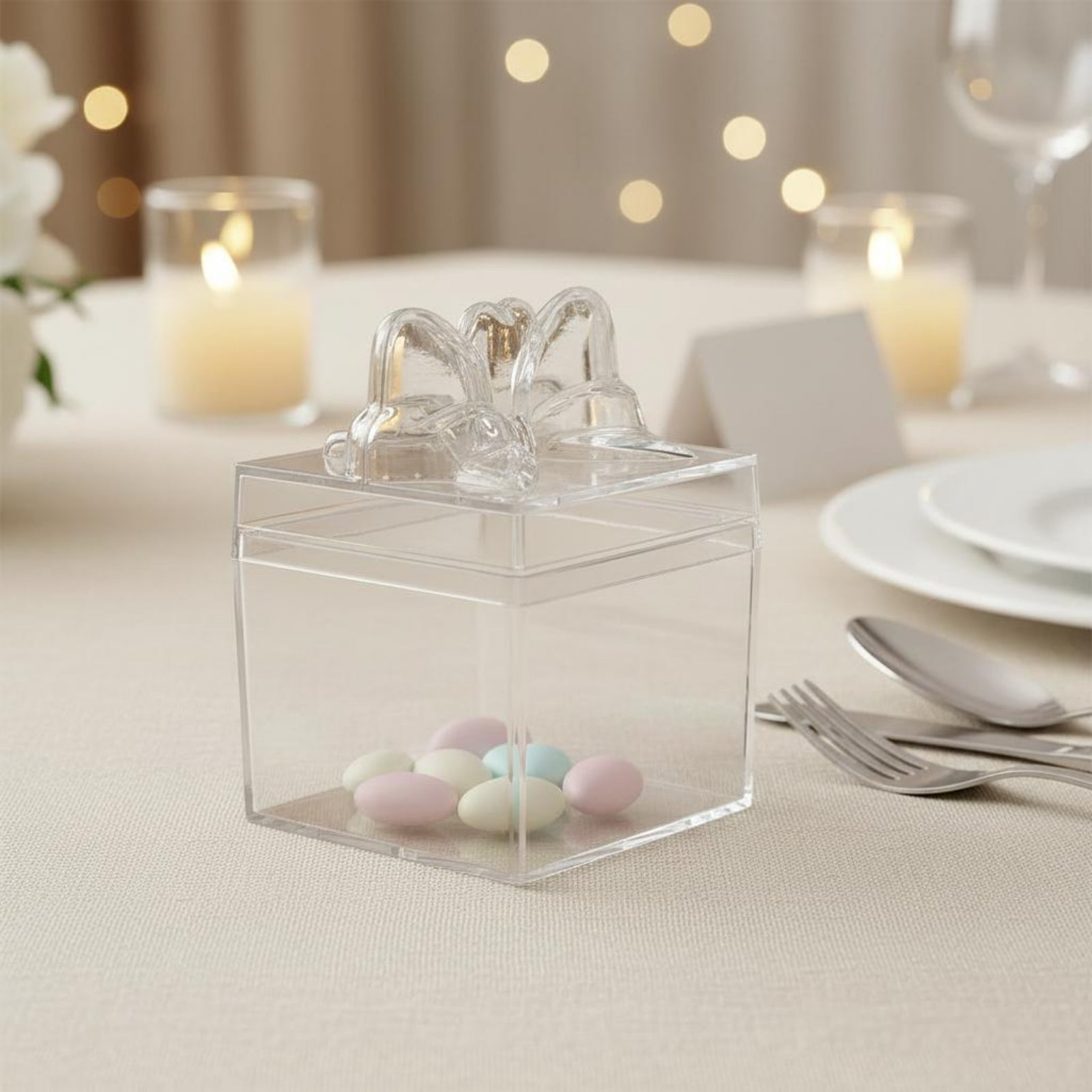 Clear Plastic Candy Box with R - Food Storage Boxes recension och pris
