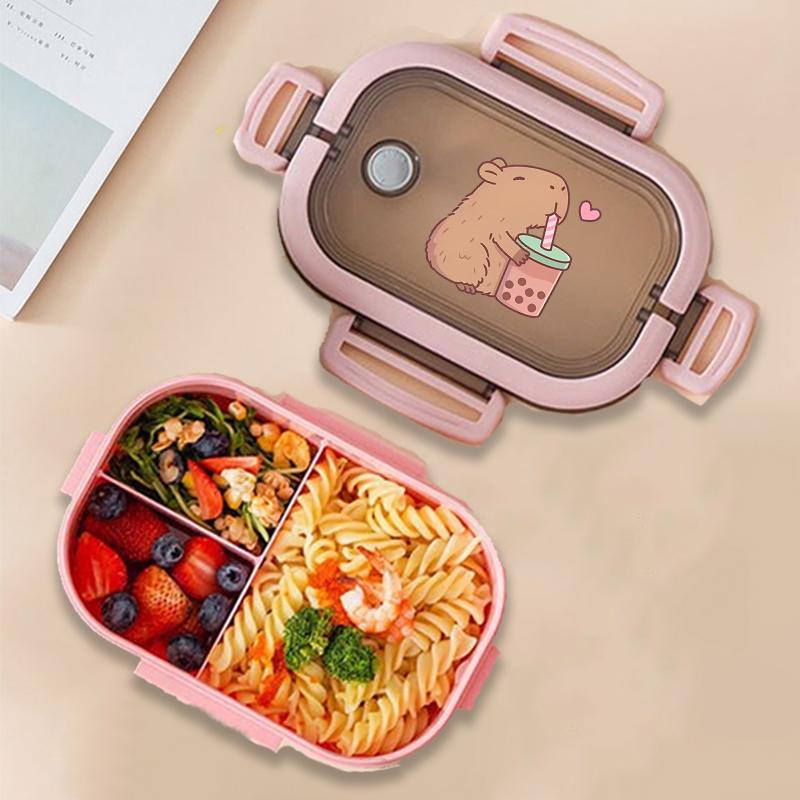 Capybara Bento Lunch Box Anime - Food Storage Method recension och pris