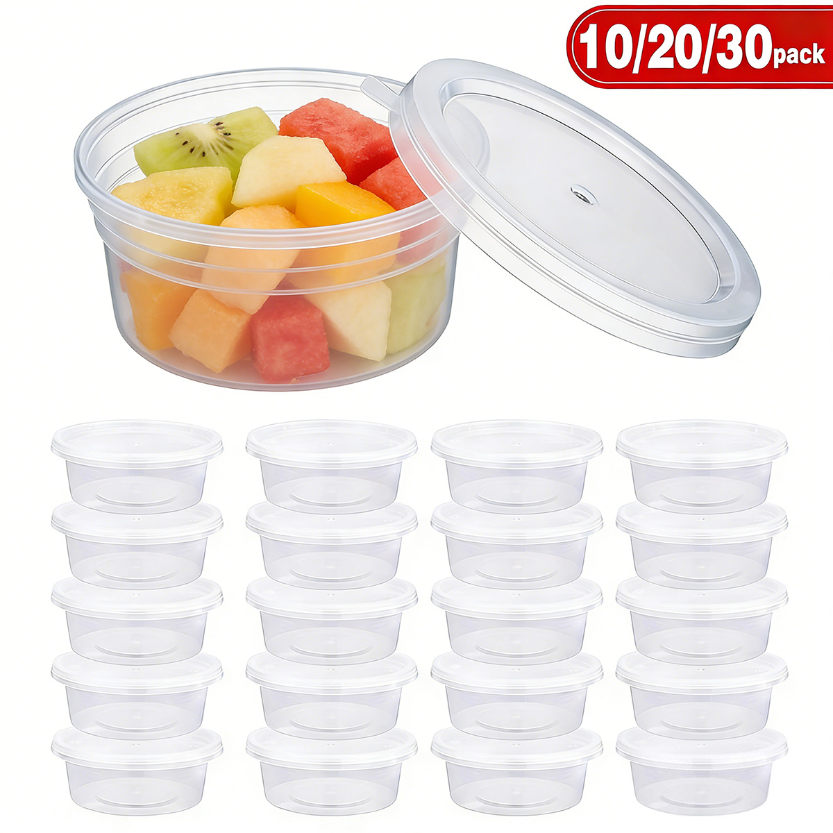 10/20/30 Pack Small Slime Cont - Food Storage Heat recension och pris