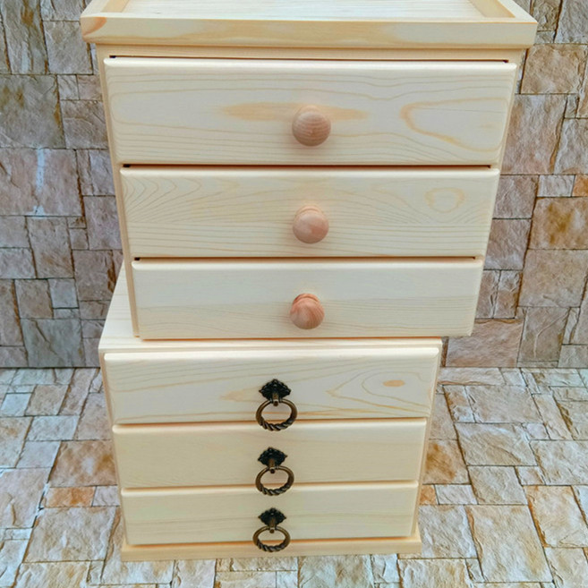 Solid Wood Storage Box Desktop - Food Storage Locker recension och pris