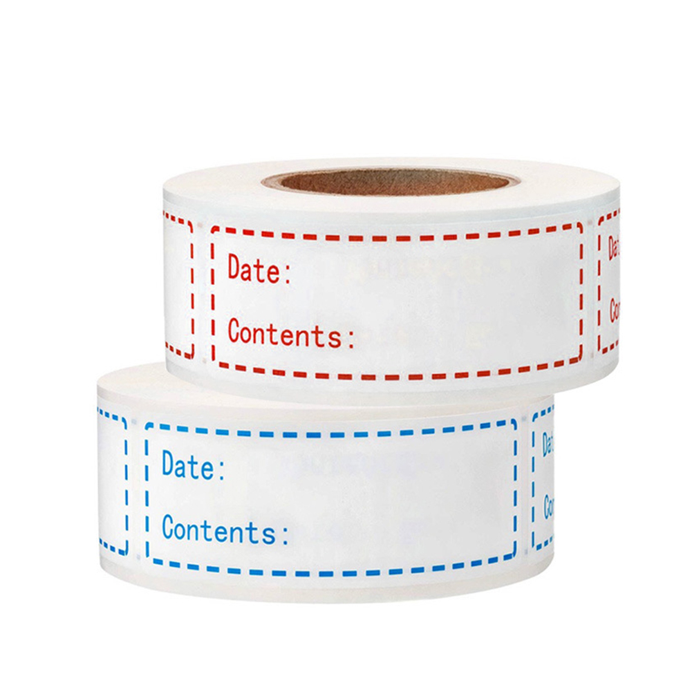 250Pcs Dissolvable Food Labels - Food Storage Label recension och pris