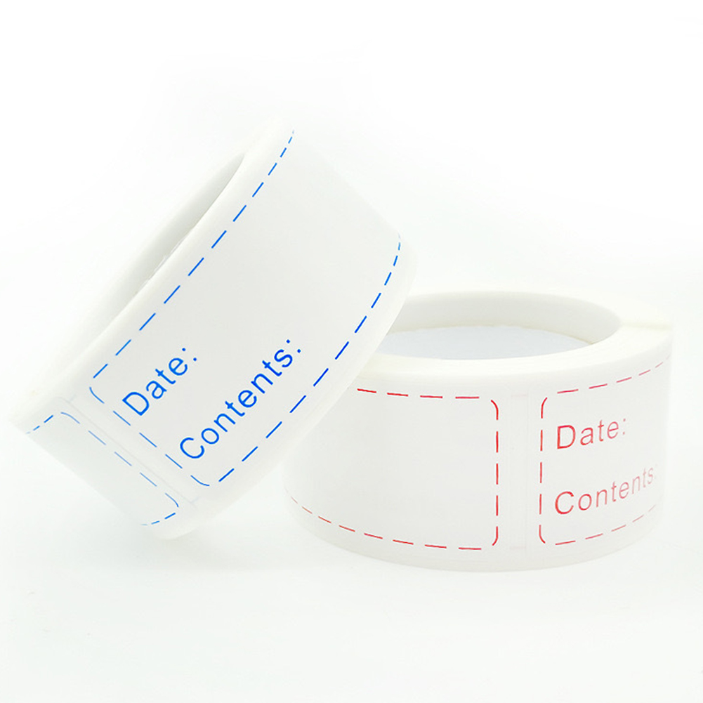 250Pcs Dissolvable Food Labels - Food Storage Label recension och pris