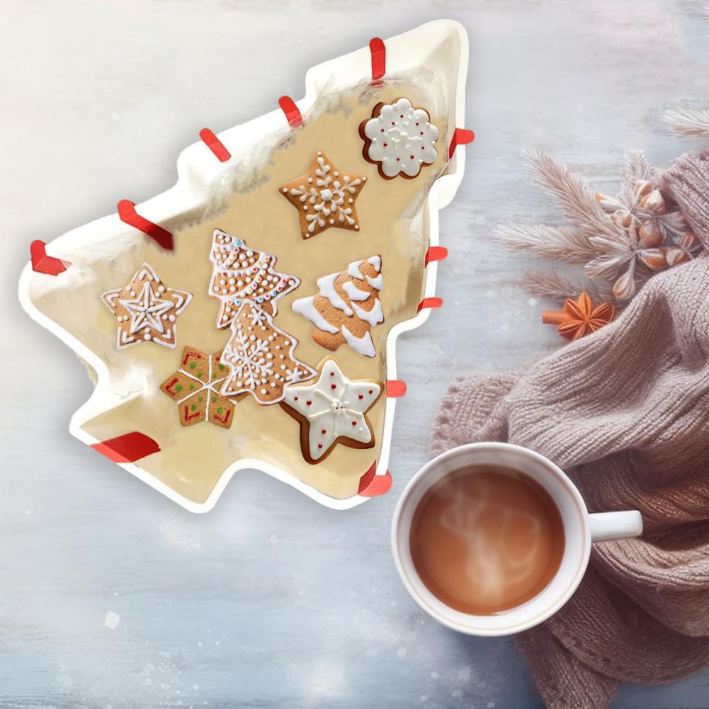 Christmas Tree Box Tree Shape  - Food Storage Of Plants recension och pris