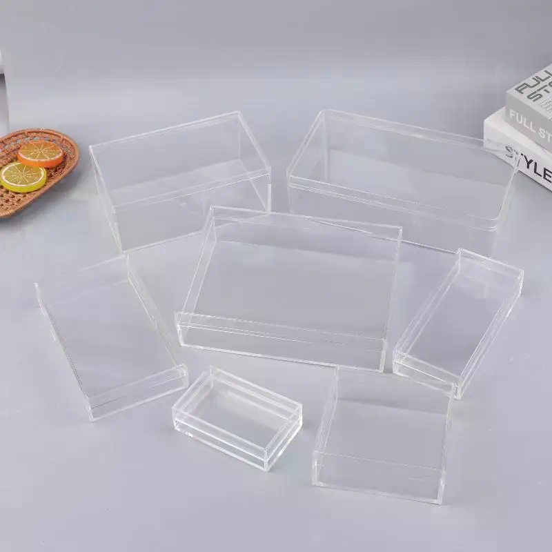 New Thickened Rectangular Acry - Food Storage Of Plants recension och pris