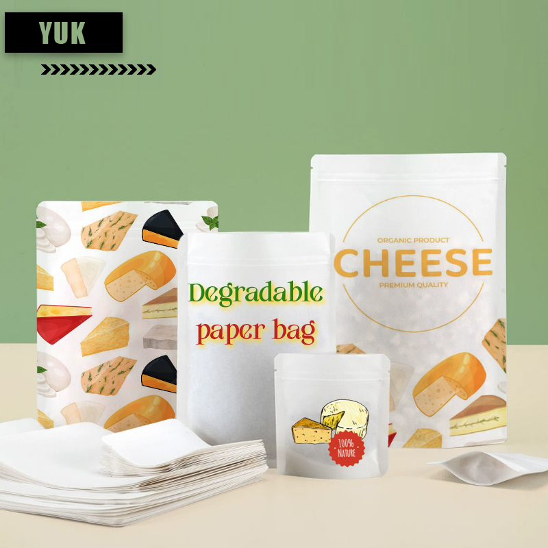 Customized Degradable Kraft Pa - Food Storage Of Plants recension och pris