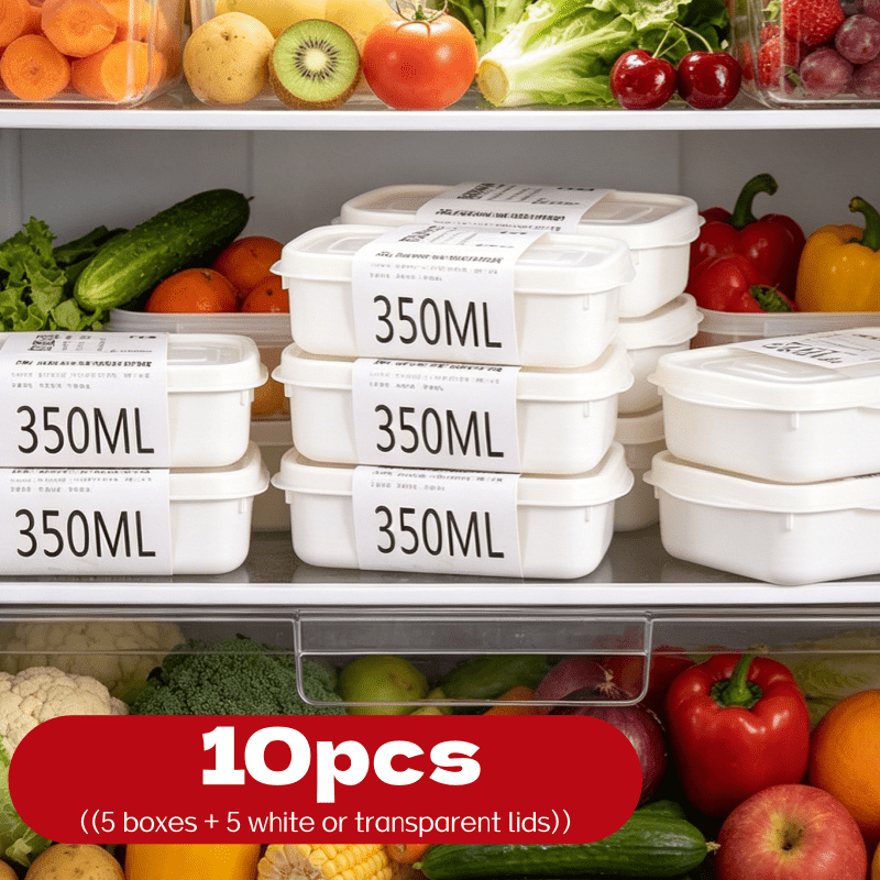 10Pcs Reusable Stackable Food  - Food Storage Method recension och pris