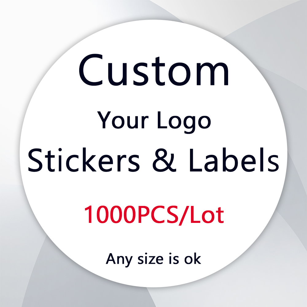 1000PCS Custom Stickers Custom - Food Storage Label recension och pris