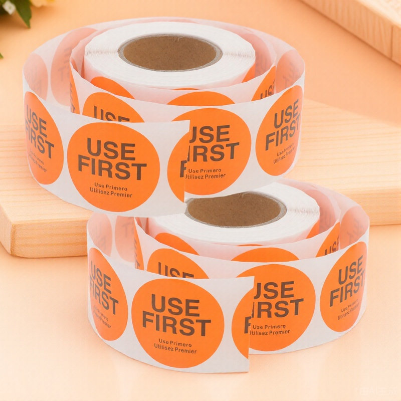 2 Rolls Inventory Control Labe - Food Storage Label recension och pris