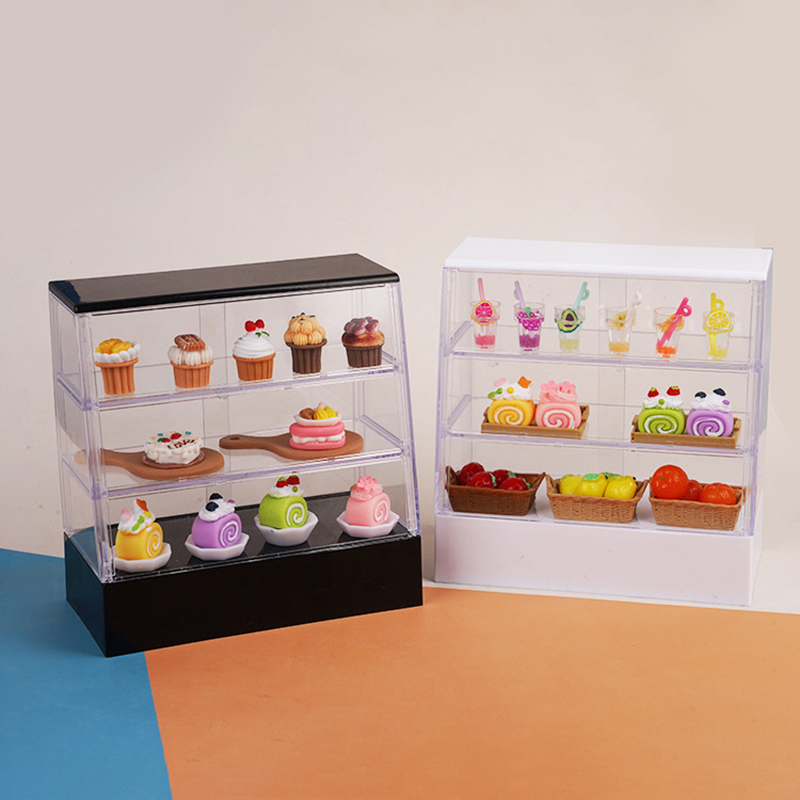 Miniature Cake Shop Display St - Food Storage Table recension och pris