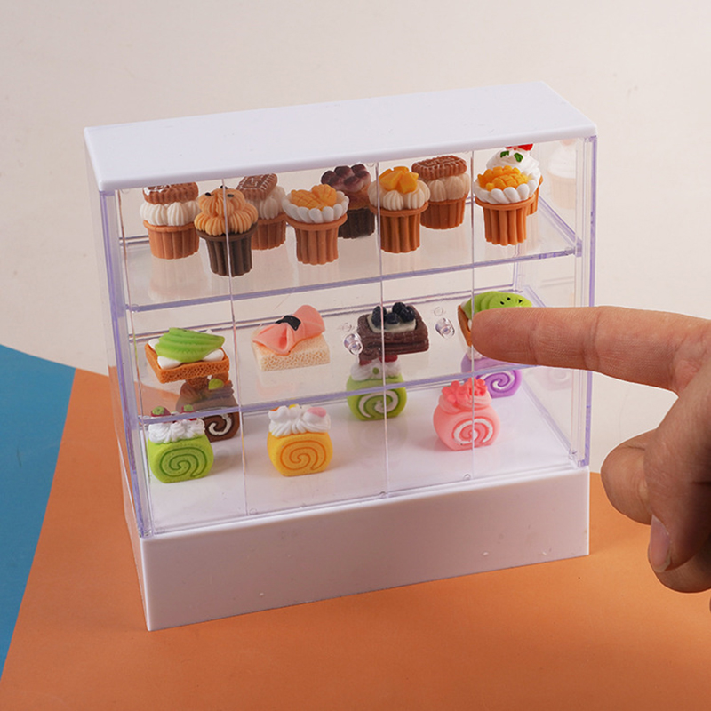 Miniature Cake Shop Display St - Food Storage Table recension och pris