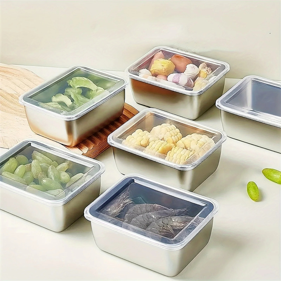1/3/5pcs Stainless Steel Food  - Food Storage Method recension och pris