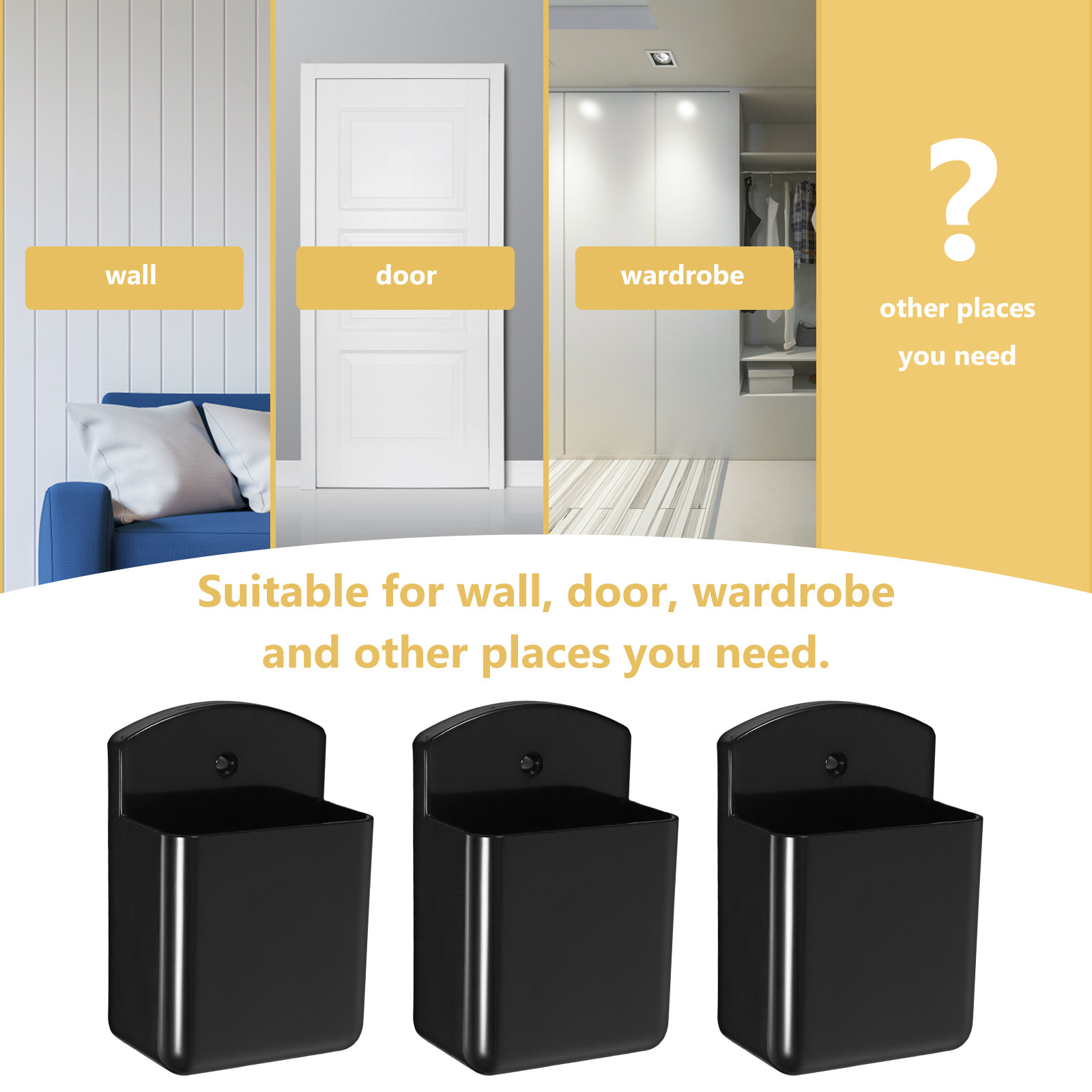 Wall Mount Remote Holder ABS M - Food Storage Room recension och pris